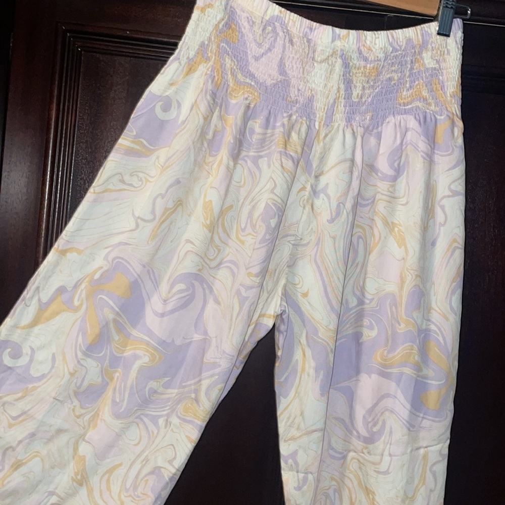 BNWT Lotus and Luna Amethyst Island Harem Pants